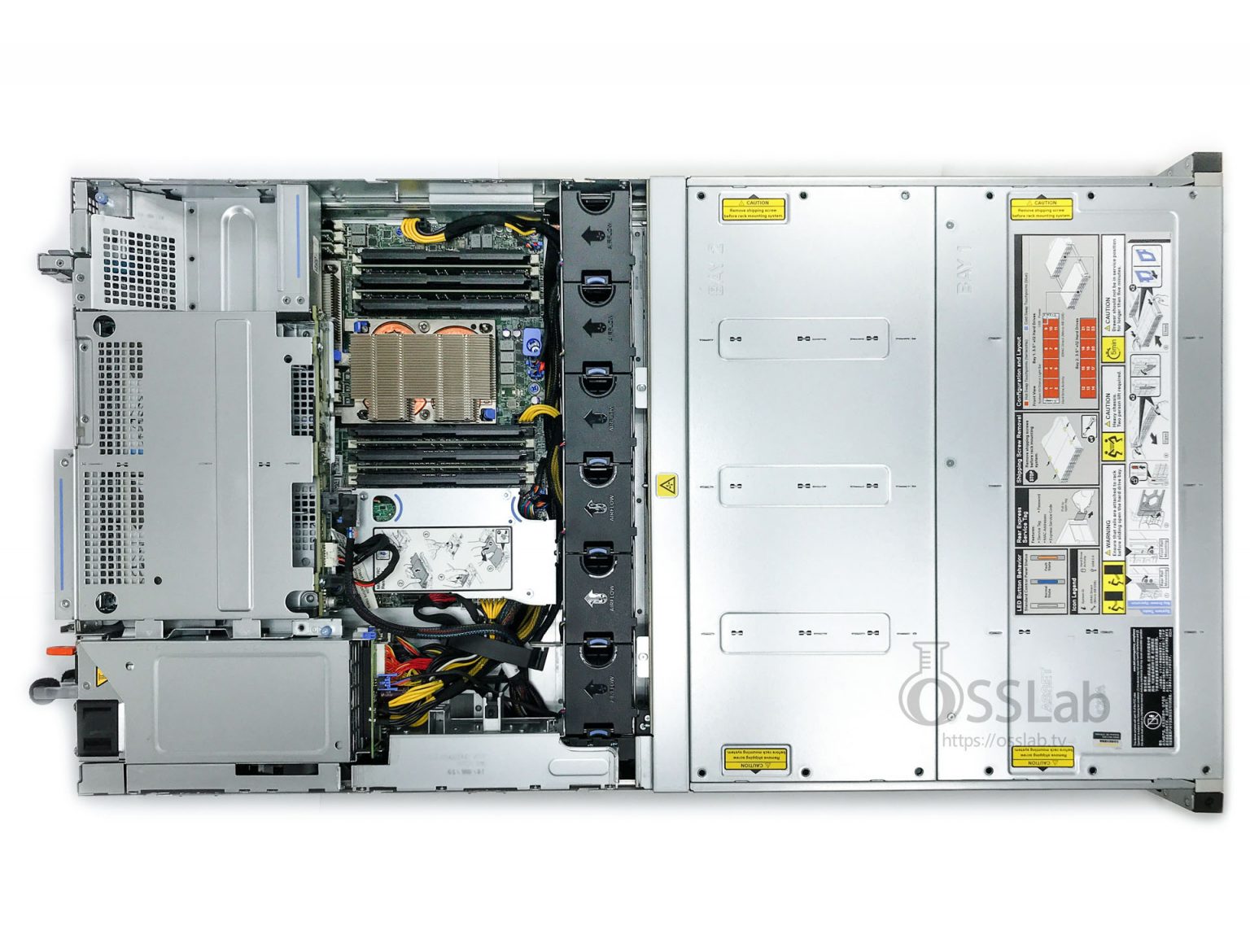 Dell EMC PowerEdge R740xd2 機架式伺服器主機2U 3.5" 26bay (新) OSSLab.tv