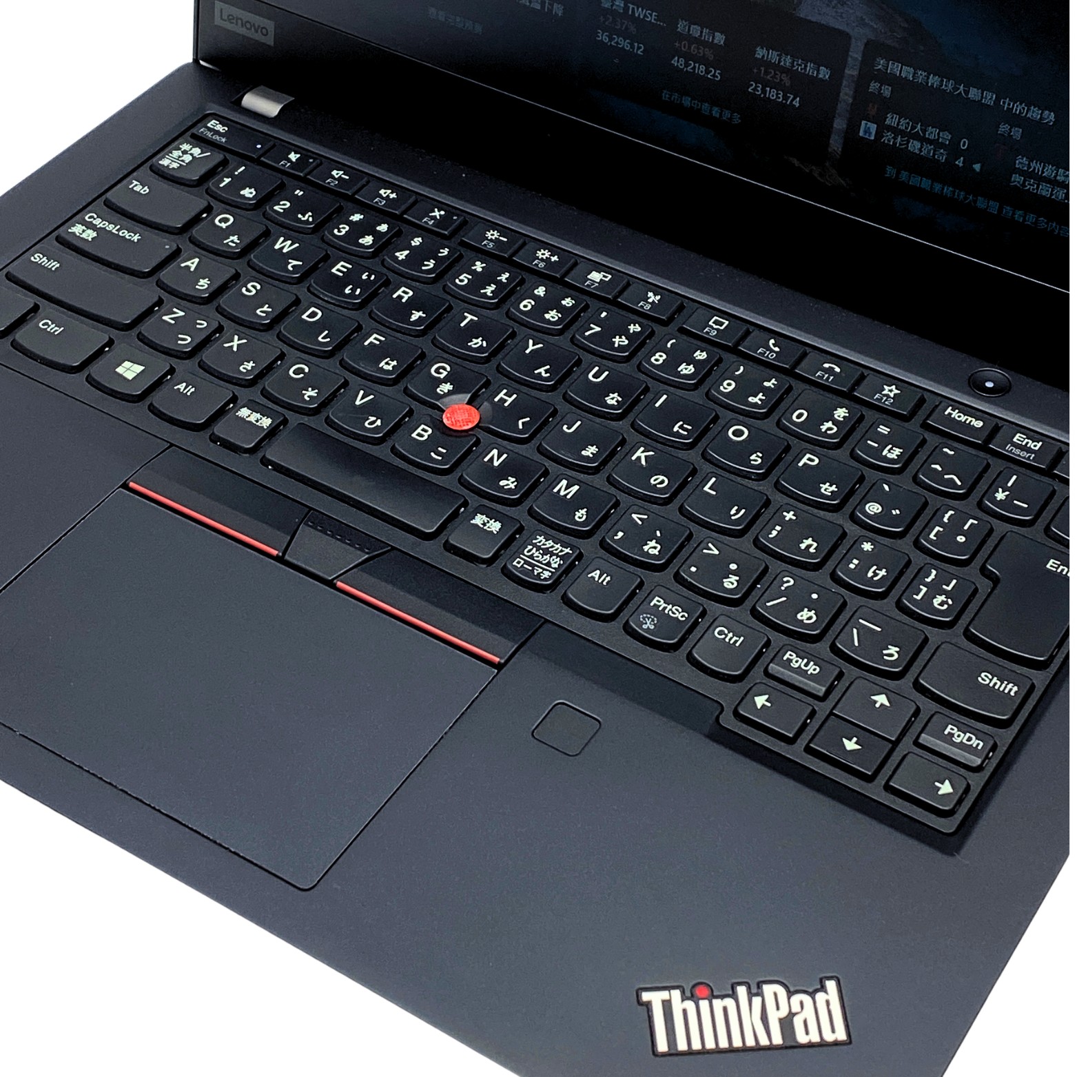 thinkpad-x13-gen1-used-keyboard ThinkPad X13 Gen1 二手 Windows 筆電外觀鍵盤特寫